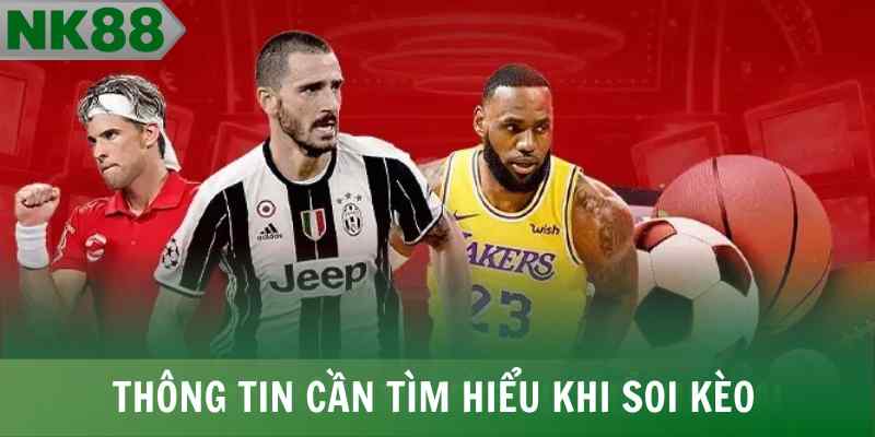 Thông tin cần tìm hiểu khi soi kèo