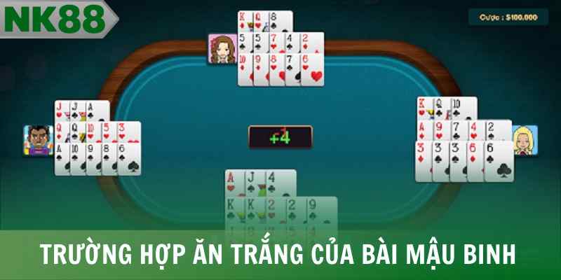 Trường hợp ăn trắng của bài Mậu Binh